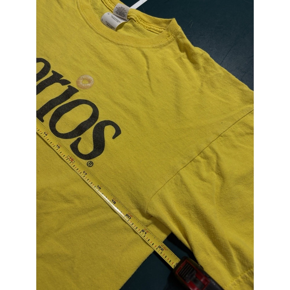 Vintage 90s Cheerios Promo T-Shirt Men's Large Cereal Snack Yellow Double Sided - Picture 9 of 10